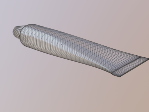 paste tube 3D Модель