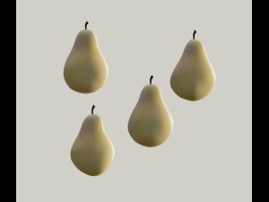 pear 3D Модель