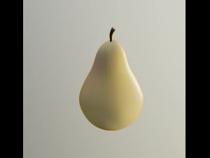 pear 3D Model