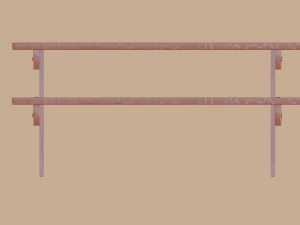 picnic table 3D Model