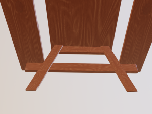 picnic table 3D मॉडल