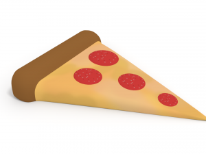 pizza slice Modelo 3D