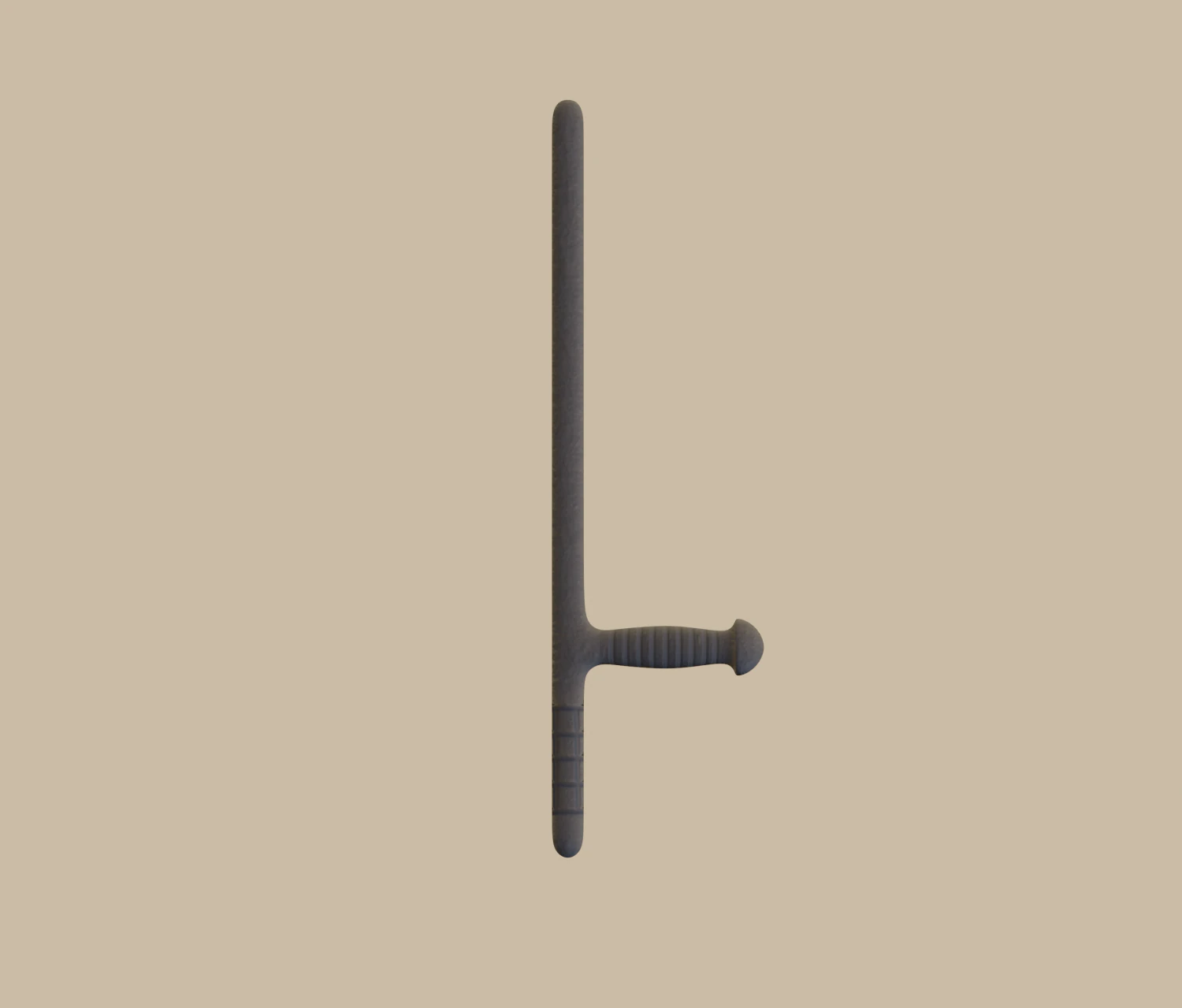 police baton 3D Model .c4d .max .obj .3ds .fbx .stl .blend 