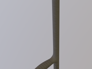 police baton Model 3D