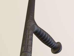 police baton Model 3D