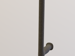 police baton Model 3D