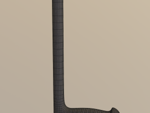 police baton Model 3D