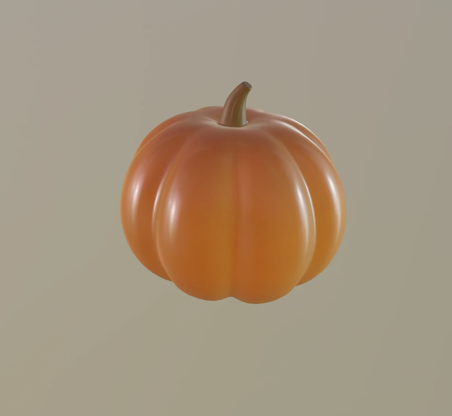 pumpkin 3D Model .c4d .max .obj .3ds .fbx .stl .blend 