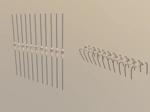 resistor Modelo 3D