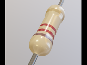 resistor Modelo 3D
