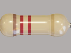 resistor Modelo 3D