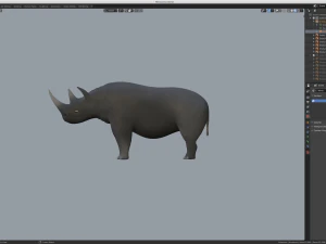 rhinoceros 3D Model