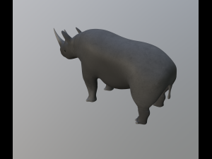 rhinoceros 3D Модель