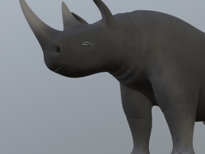 rhinoceros 3D Модель