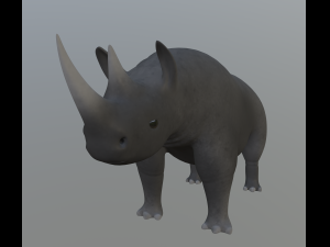 rhinoceros 3D Модель