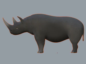 rhinoceros 3D Model