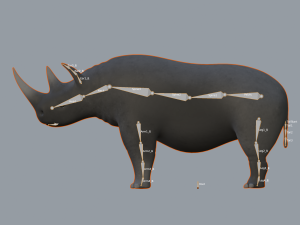 rhinoceros 3D Модель