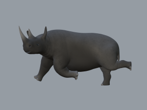 rhinoceros 3D Модель