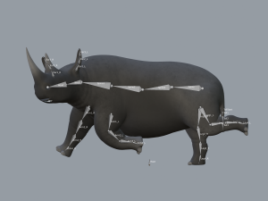 rhinoceros 3D Модель