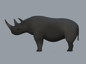 rhinoceros 3D Модель