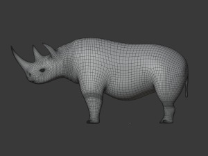 rhinoceros 3D Модель