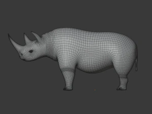 rhinoceros 3D Model