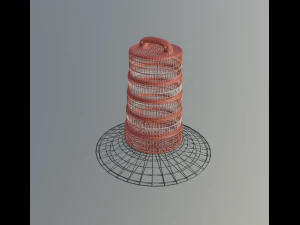 road barrel 3D Model