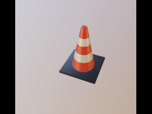 road cone 3D Модель