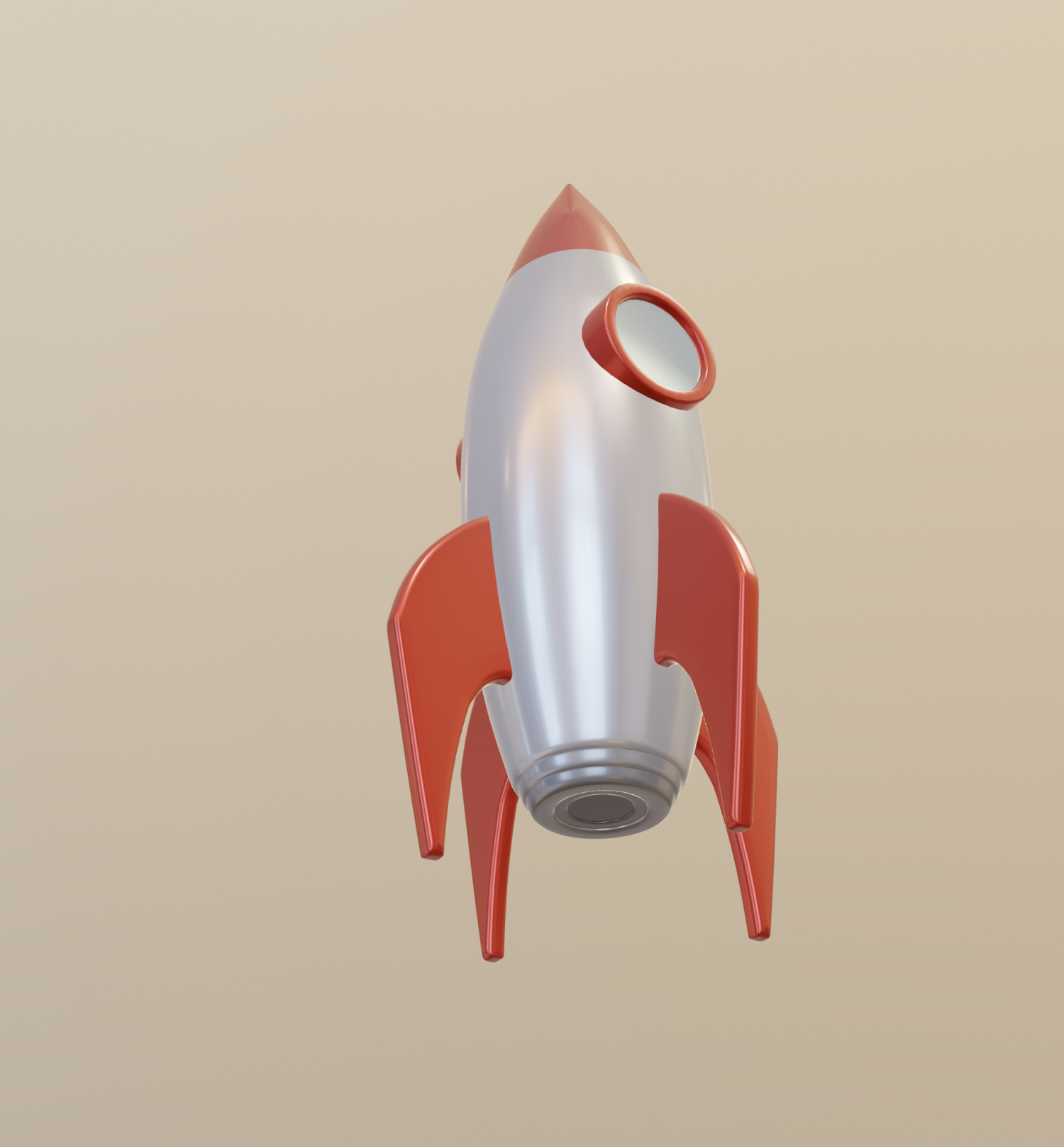Rust rocket 3d model фото 30