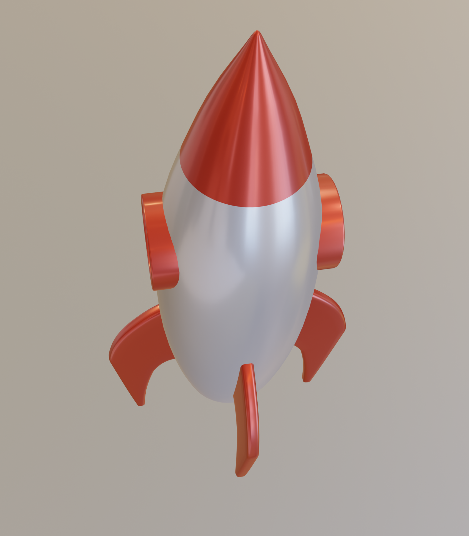 Rust rocket 3d model фото 45