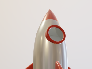 rocket 3D 모델