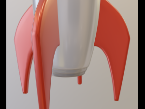 rocket 3D 모델