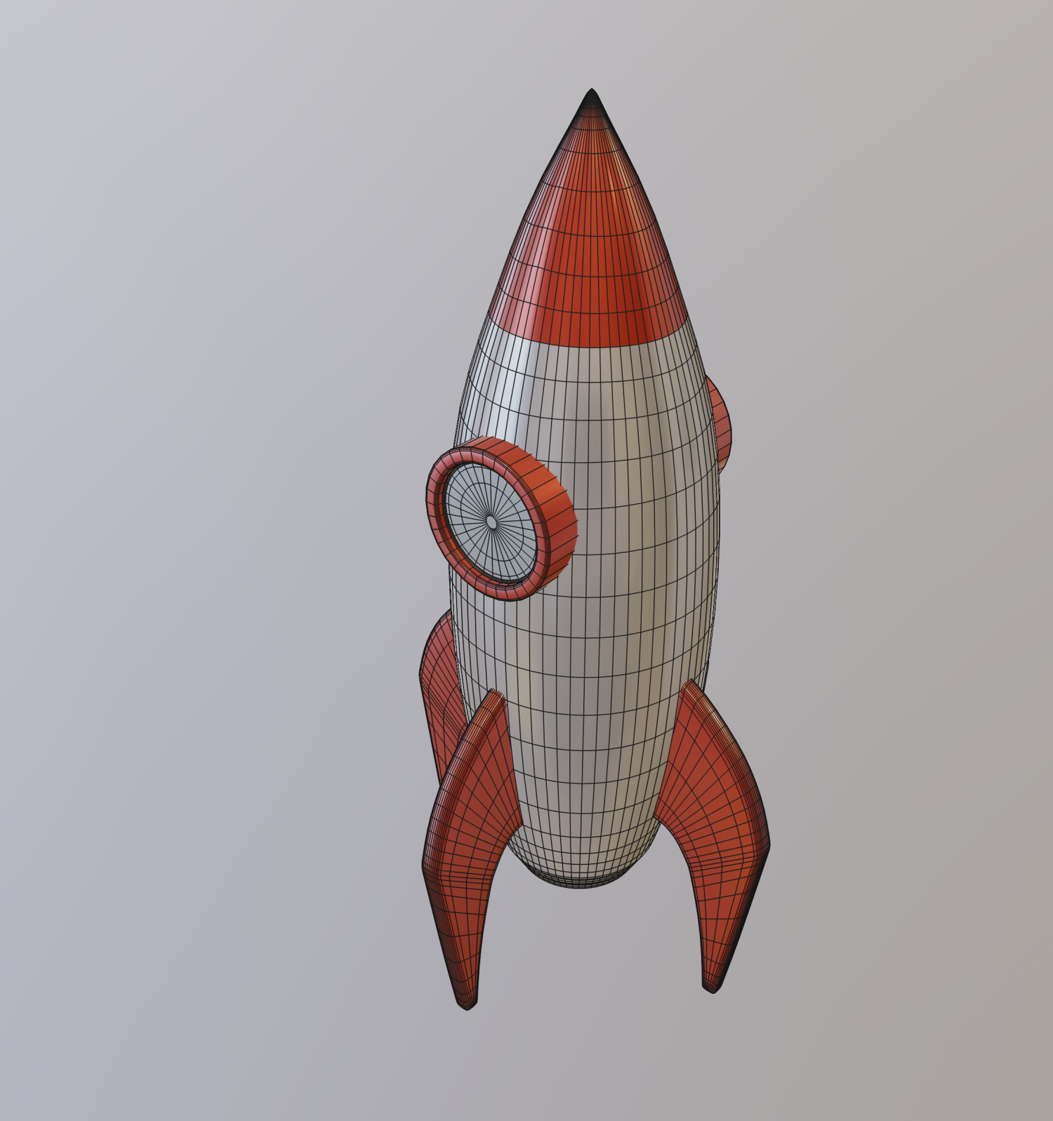Rust rocket 3d model фото 44