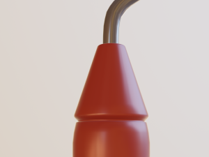 roller paint brush 3D Model