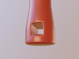 roller paint brush 3D Model