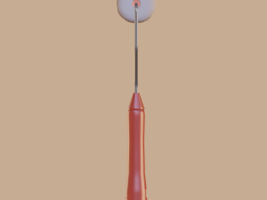 roller paint brush 3D Model