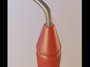 roller paint brush 3D Model