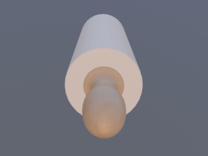 rolling pin 3D Модель