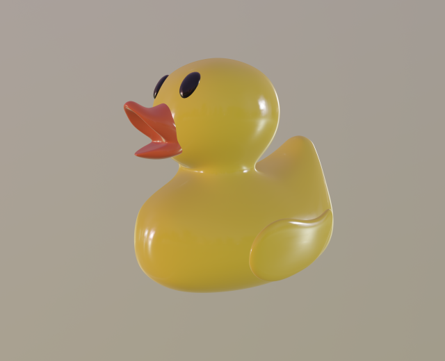 rubber duck 3D Model .c4d .max .obj .3ds .fbx .stl .blend 