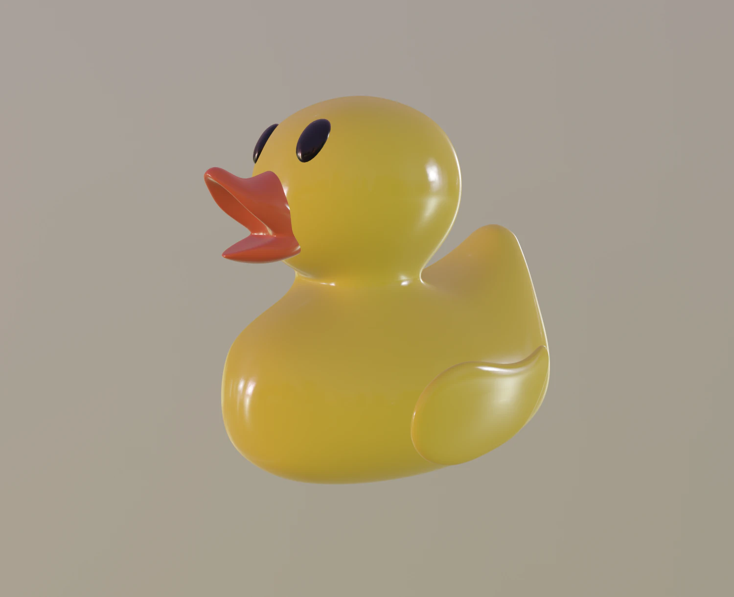 rubber duck 3D Model .c4d .max .obj .3ds .fbx .stl .blend 