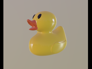 rubber duck 3Dモデル