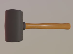 rubber mallet Modelo 3D