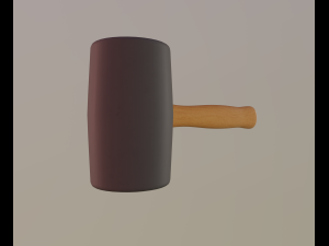 rubber mallet Modelo 3D