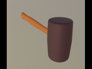 rubber mallet Modelo 3D