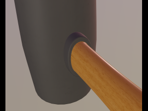 rubber mallet Modelo 3D