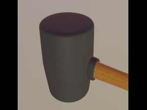 rubber mallet Modelo 3D