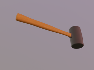 rubber mallet Modelo 3D