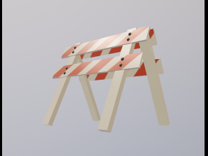 safety barrier 3D Model