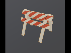 safety barrier 3D Model