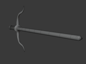 sai blade 3D 模型